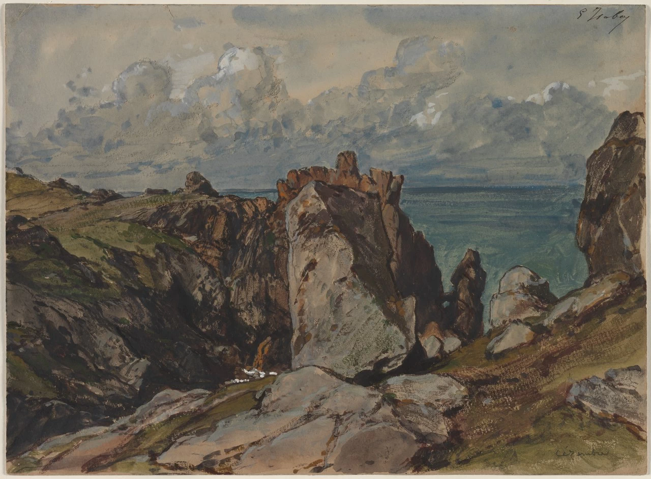 Scogliere sul mare a Cézembre, Bretagna - Cleveland Museum of Art